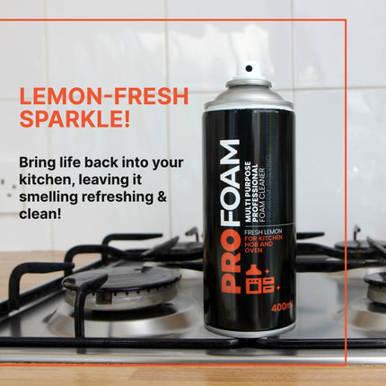 Profoam - Kitchen Hob & Oven Cleaner | Fresh Lemon