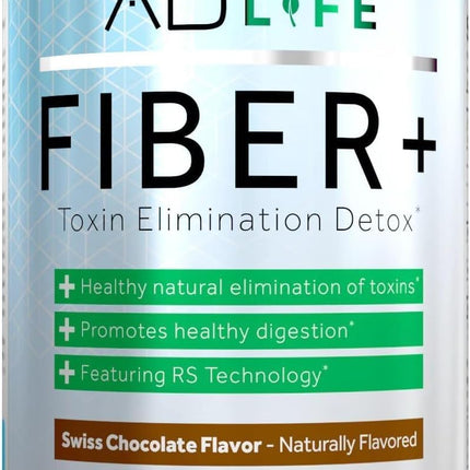 Project AD Fiber+ Fiber Supplement – Gut Health, Digestive Regularity, Vegan Chocolate Fiber Powder (16.4 oz)