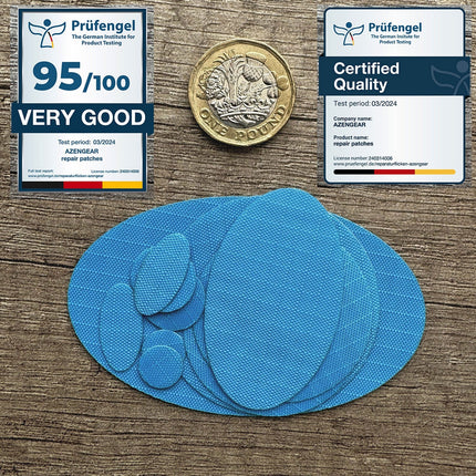 Self-Adhesive Puffer Jacket Repair Patches (30+ Colours)