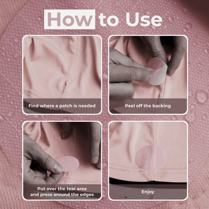 Self-Adhesive Puffer Jacket Repair Patches (30+ Colours)