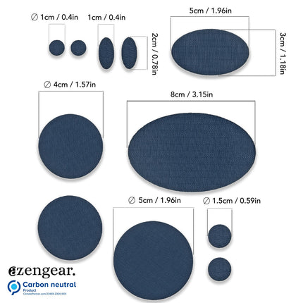 Self-Adhesive Puffer Jacket Repair Patches (30+ Colours)