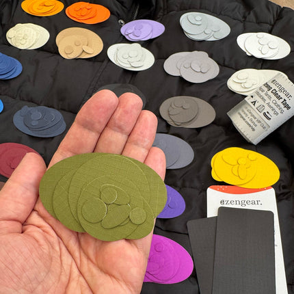 Self-Adhesive Puffer Jacket Repair Patches (30+ Colours)