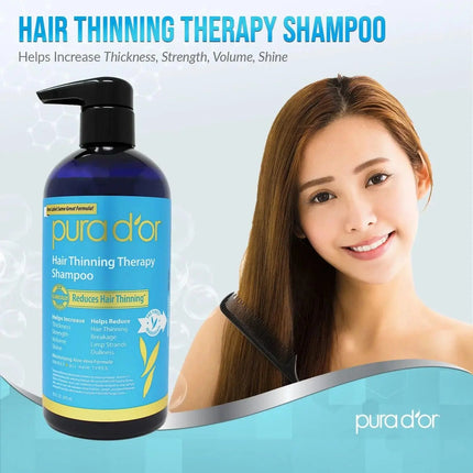 PURA D OR Shampoo for Hair Thinning Therapy