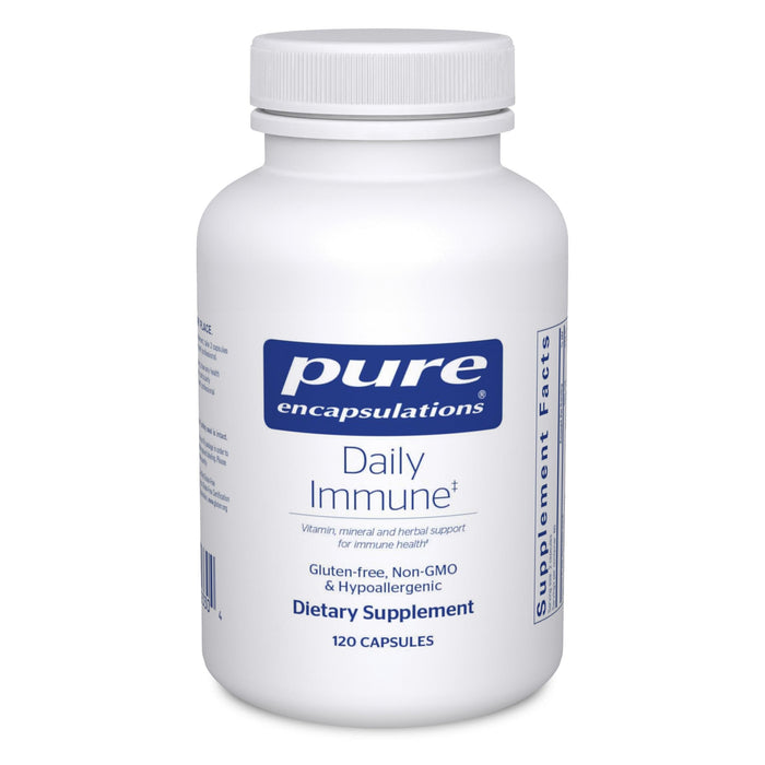 Pure Encapsulations Daily Immune - Comprehensive Immune Support Formula with Vitamin, Mineral, and Herbal Support - 120 Capsules