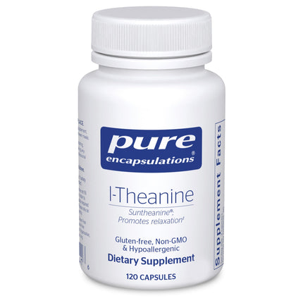 Pure Encapsulations L-Theanine - Relaxation & Stress Support - 120 Capsules