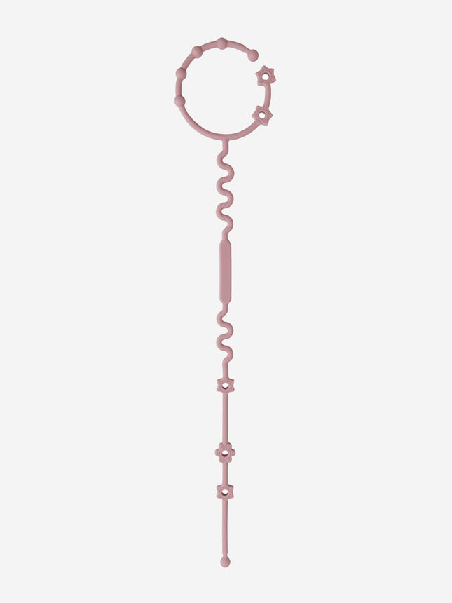 Bloom Bambini Adjustable Teether and Pacifier Clip in Purple