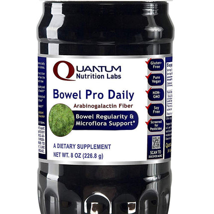 QNL Bowel Pro Daily – Prebiotic Fiber Powder for Digestive Health (8 oz)