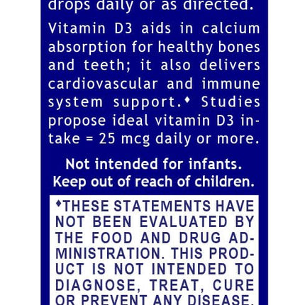 QNL D3 Gold Vitamin D Liquid Drops – Bone Strength, Immune & Cardiovascular Support | 0.43 fl oz (Pack of 2)
