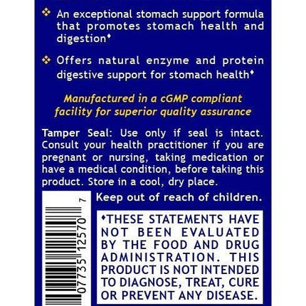 QNL Quantum Stomach Support – Digestive Enzymes (Vegan, Organic, 60 Caps)