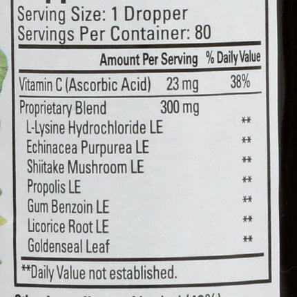 Quantum Amino Acid Super Lysine Plus Liquid Extract 2 oz – Immune Support Dietary Supplement