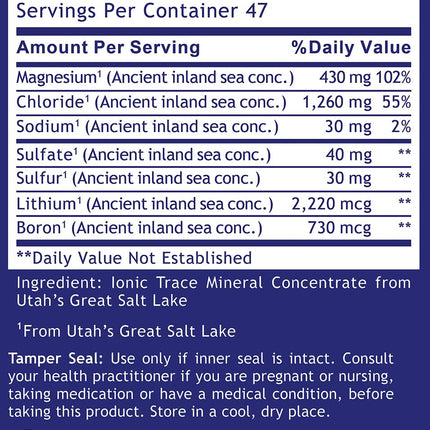 Quantum Mag Liquid - Liquid Magnesium Mineral Support (8 oz)