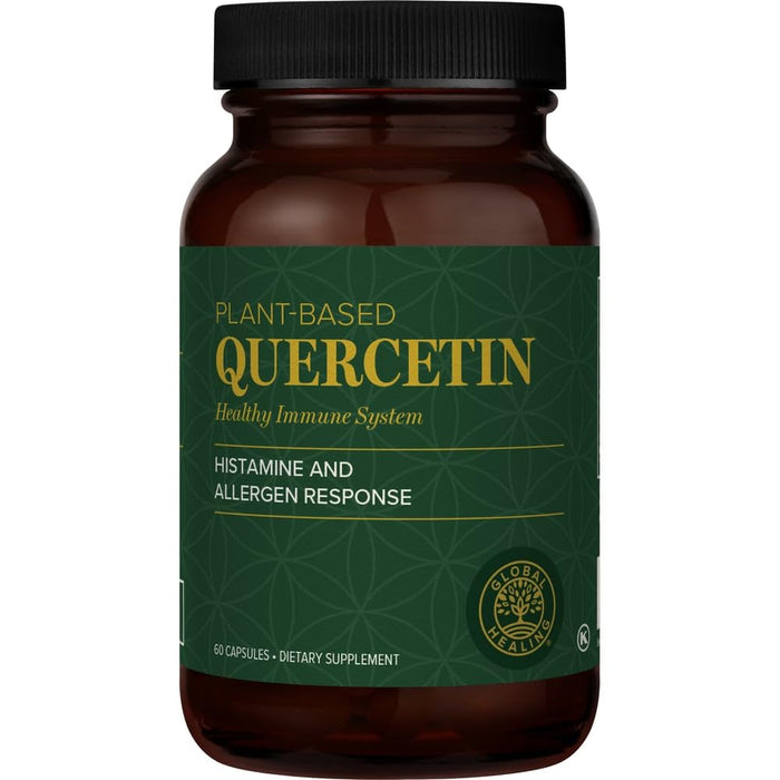 Global Healing Center Quercetin 250 mg Supplement with QuerceFIT – Immune Support, 60 Capsules