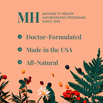 MICHAEL'S Health Naturopathic Programs Quick Immune Response - 90 Vegetarian Tablets - Immune System Support - with Vitamin A, Vitamin C & Zinc - 30 Servings