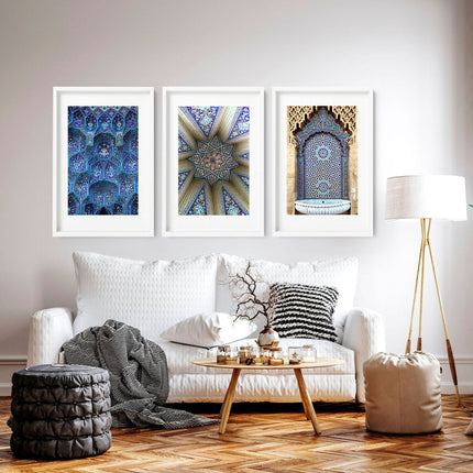 Ramadan decoration ideas | Set of 3 wall art prints