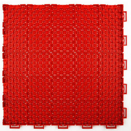 Singles Tennis Court System with Court Markings