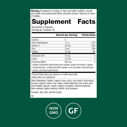 Regeneplex Skin Health Supplement – Vitamin C & Zinc | Gluten-Free | 90 Capsules
