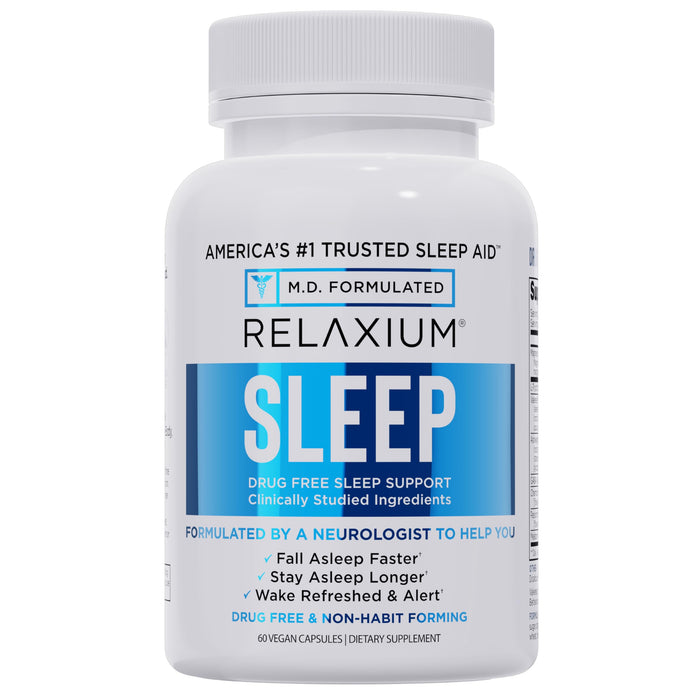 Relaxium Sleep Aid - Melatonin & Magnesium Glycinate