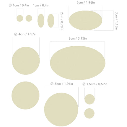 Self-Adhesive Puffer Jacket Repair Patches (30+ Colours)