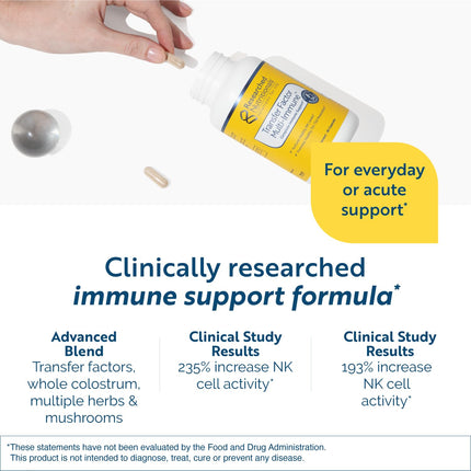 Researched Nutritionals Transfer Factor Multi-Immune Support – 90 Capsules