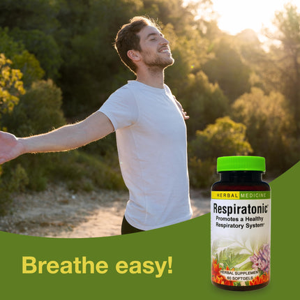 Herbs Etc. Respiratonic - 60 - Softgel
