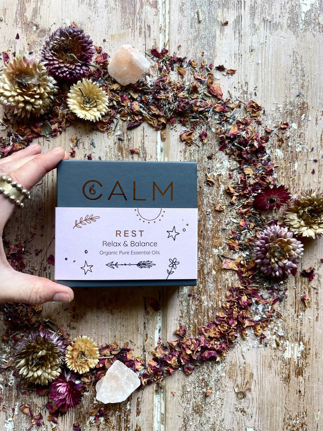 Rest Calm Essential Oil Set - Sleep & Hormone Balance