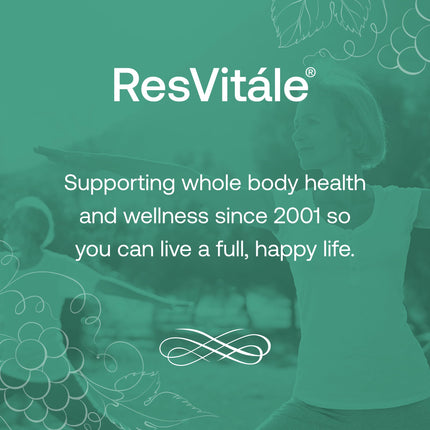 ResVitale Collagen Enhance - Hyaluronic Acid & Resveratrol - 120 Capsules