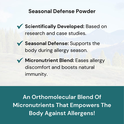 Revitalize Wellness Seasonal Defense Powder – Bromelain, NAC, Quercetin, Vitamin C | 30 Servings