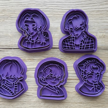 K pop saja cookie cutters 5pc