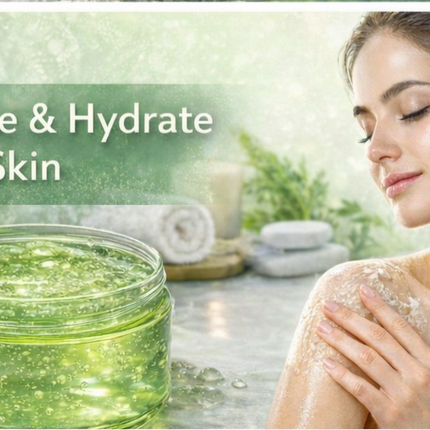 Organic Aloe Vera Gel 300g | Soothing, Hydration & After-Sun | Ammuri