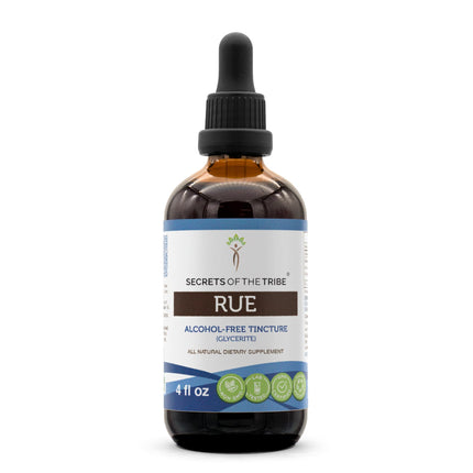 Rue Alcohol-Free Liquid Extract (Ruta graveolens) - 4 FL OZ | Secrets of the Tribe