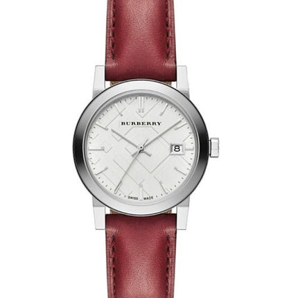 Burberry Ladies Watch The City 34mm Red BU9129