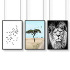 Black Frame / A4 8.27 x 11.69 in / 21 x 29.7 cm / Satin Photo Paper 280 gsm