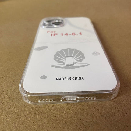 Soft TPU Clear Case with Dust Plug - For iPhone 14
