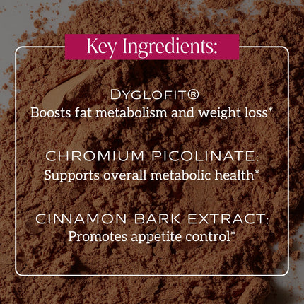 SAKARA Metabolism Super Powder – Appetite Control, Weight Management, Chocolate Flavor | Vegan & Non-GMO | 24 Servings