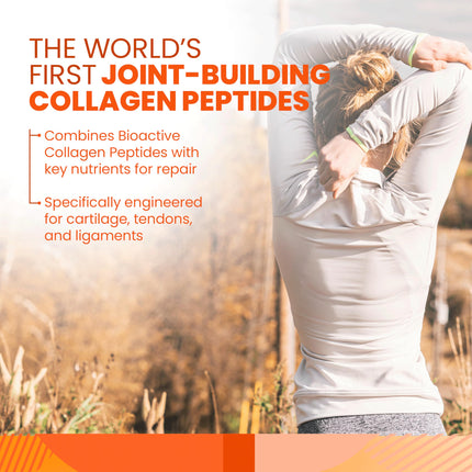 SaltWrap Collagen Synthesis - Joint Support with Fortigel & Tendoforte, NSF Certified for Sport