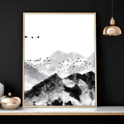 Workplace office design ideas  | set of 3 Scandinavian wall art