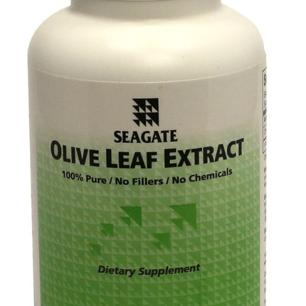 Seagate Olive Leaf Extract 450 mg — 250 Capsules | 100% Pure, Pesticide-Free