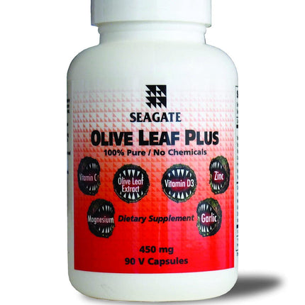 Seagate Olive Leaf Plus 450mg 90 V-Caps – Immune Support