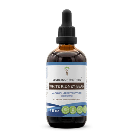 Secrets of the Tribe White Kidney Bean Tincture - Alcohol-Free, High-Potency Drops, 4 oz
