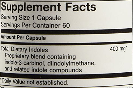 Seeking Health DIM & I3C – Supports Healthy Estrogen Metabolism & Liver Health | 400 mg, 60 Capsules