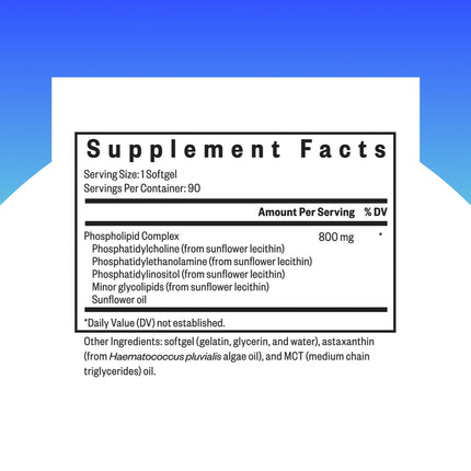 Seeking Health Optimal PC – Choline for Brain & Liver Health, 90 Softgels