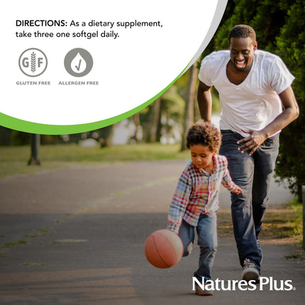 Natures Plus Beta Carotene 25,000 IU – Eye Health 90 Softgels (Gluten-Free)