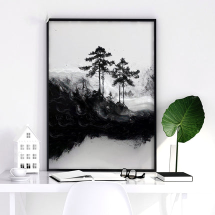 Set of 3 Framed Wall Art | Set of 3 Asian Inspired Wall art Prints