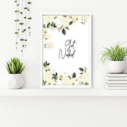 Wall art bathroom | set of 3 framed bathroom prints
