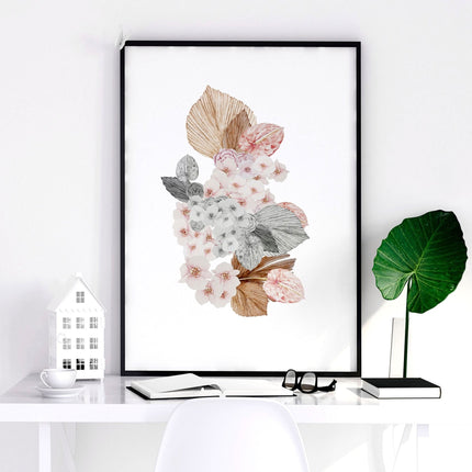 Shabby chic bedroom | set of 3 wall art prints