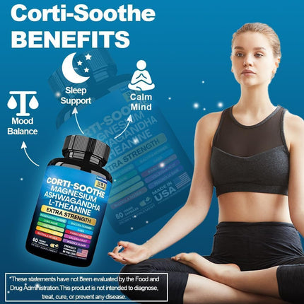 She Shines Set - Ultimate Women's All-in-One Supplement with Corti-Soothe, Myo-Inositol, Collagen & Extra Strength Ingredients