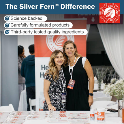 Silver Fern Postbiotic+ Strawberry Lemonade Powder – BIOMend™, BetaVia™, Immuse® – 30 Stick Packs