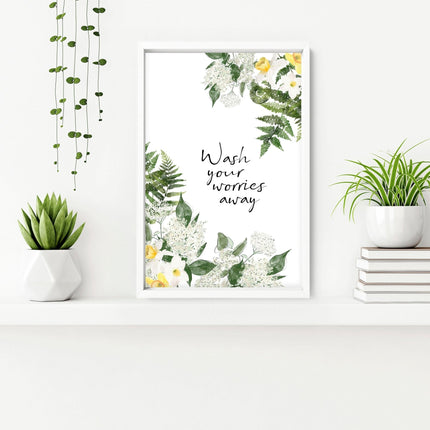 Pictures for Bathrooms – Set of 2 Wall Art Prints