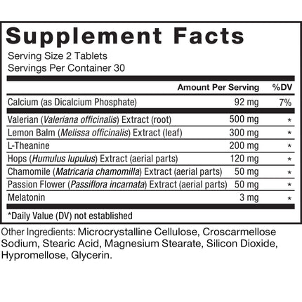 Somnapure 3-Pack: Drug-Free Sleep Aid with Melatonin & Valerian