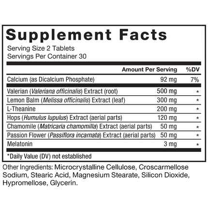 Somnapure Sleep Aid – Non-Habit-Forming Melatonin, 120 Tablets (2-Pack)